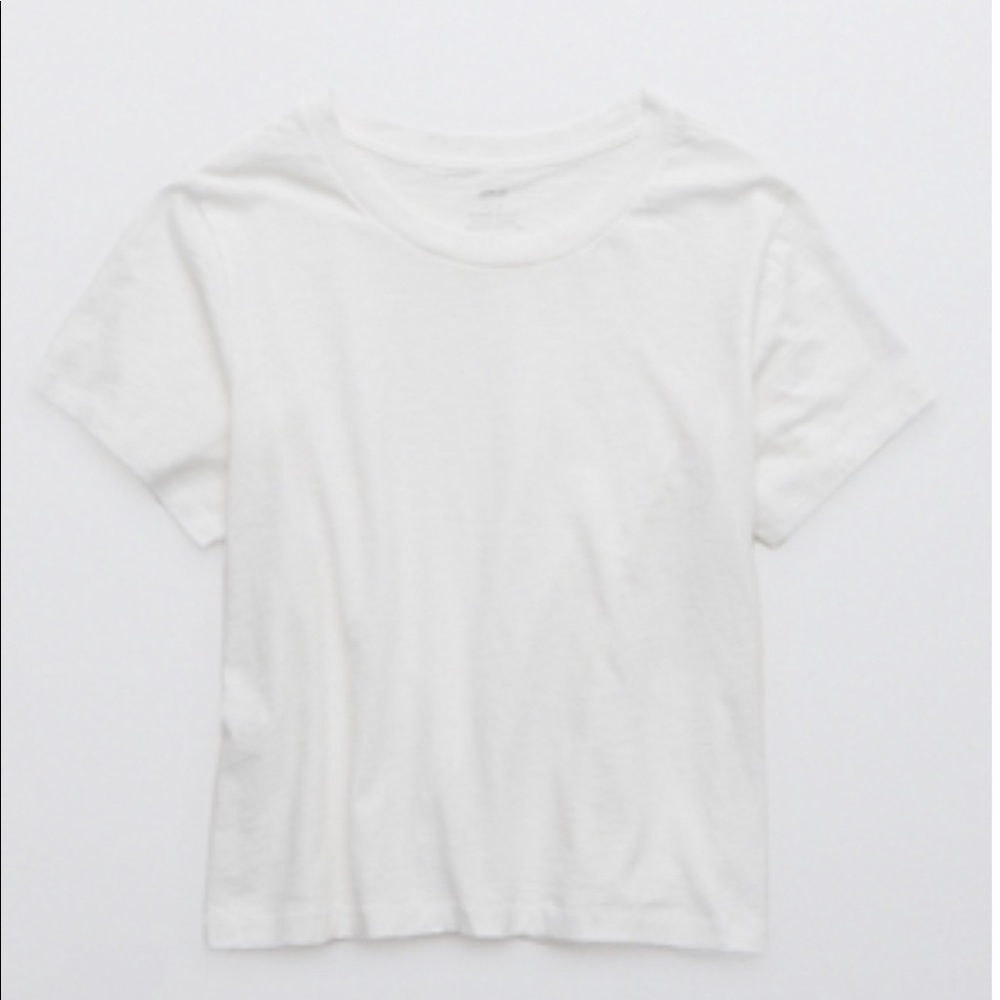 Aerie White Crop Top